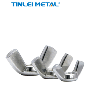 Customization DIN315 Disc type nut 304 quick couplings Hand Tighten battery terminal wing nut