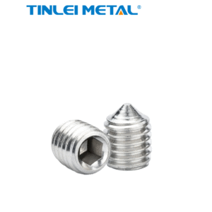 stainless steel GB78 DIN914 304 Inner hexagon end screw Key attributes