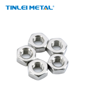TINLAI 304/316 stainless steel SS DIN934 nut fasteners screw with blue wring Key attributes