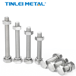 304/316 stainless steel combination HEX screw for DIN933 ,fasteners screw nuts washer Key attributes