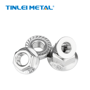 Hot selling stainless steel DIN6923 Hexagon flange nut Key attributes