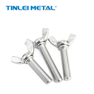 TINLAI WRING BOLTS IN 304/316 stainless steel SS DIN316 BUTTER FLY BOLTS Key attributes